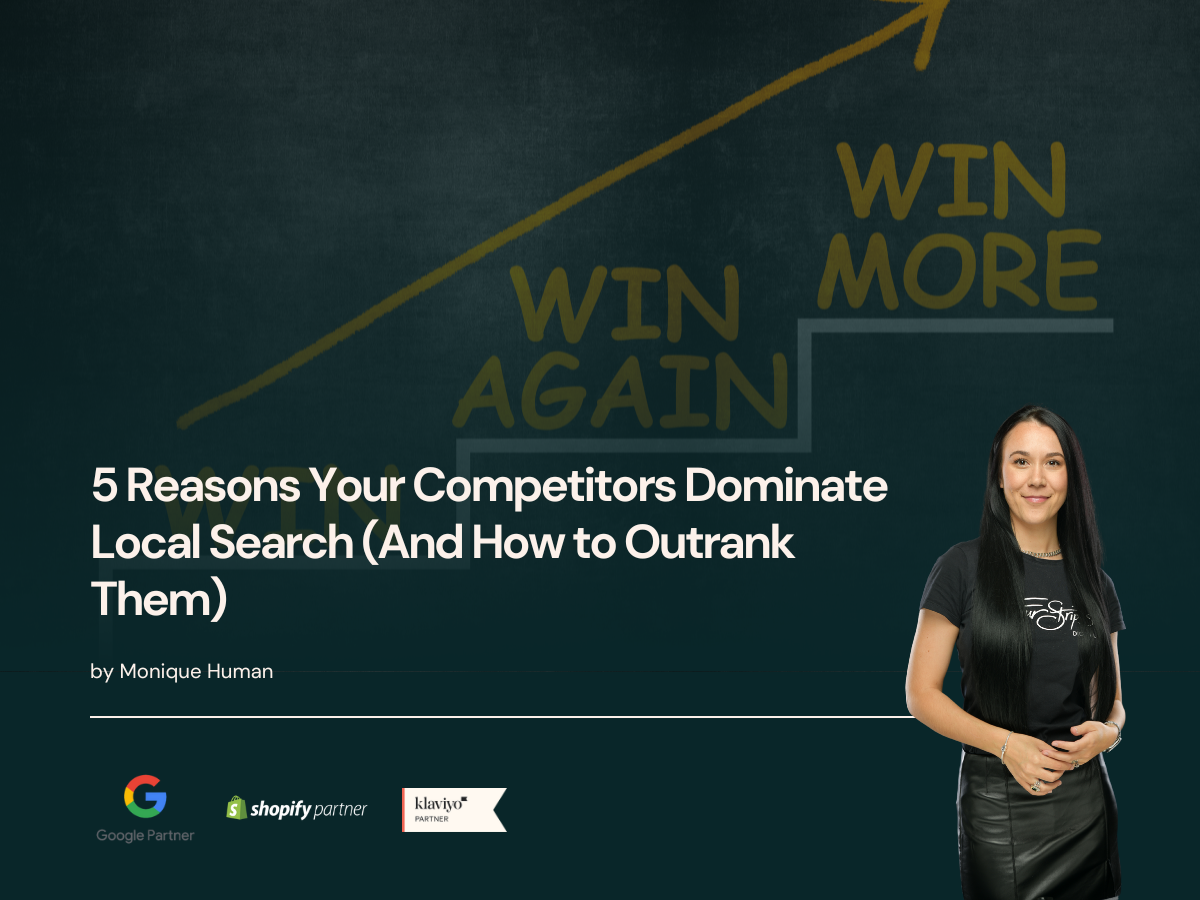 5 Reasons Your Competitors Dominate Local Search (And How to Outrank Them) | Four Stripes Marketing Agency Auckland