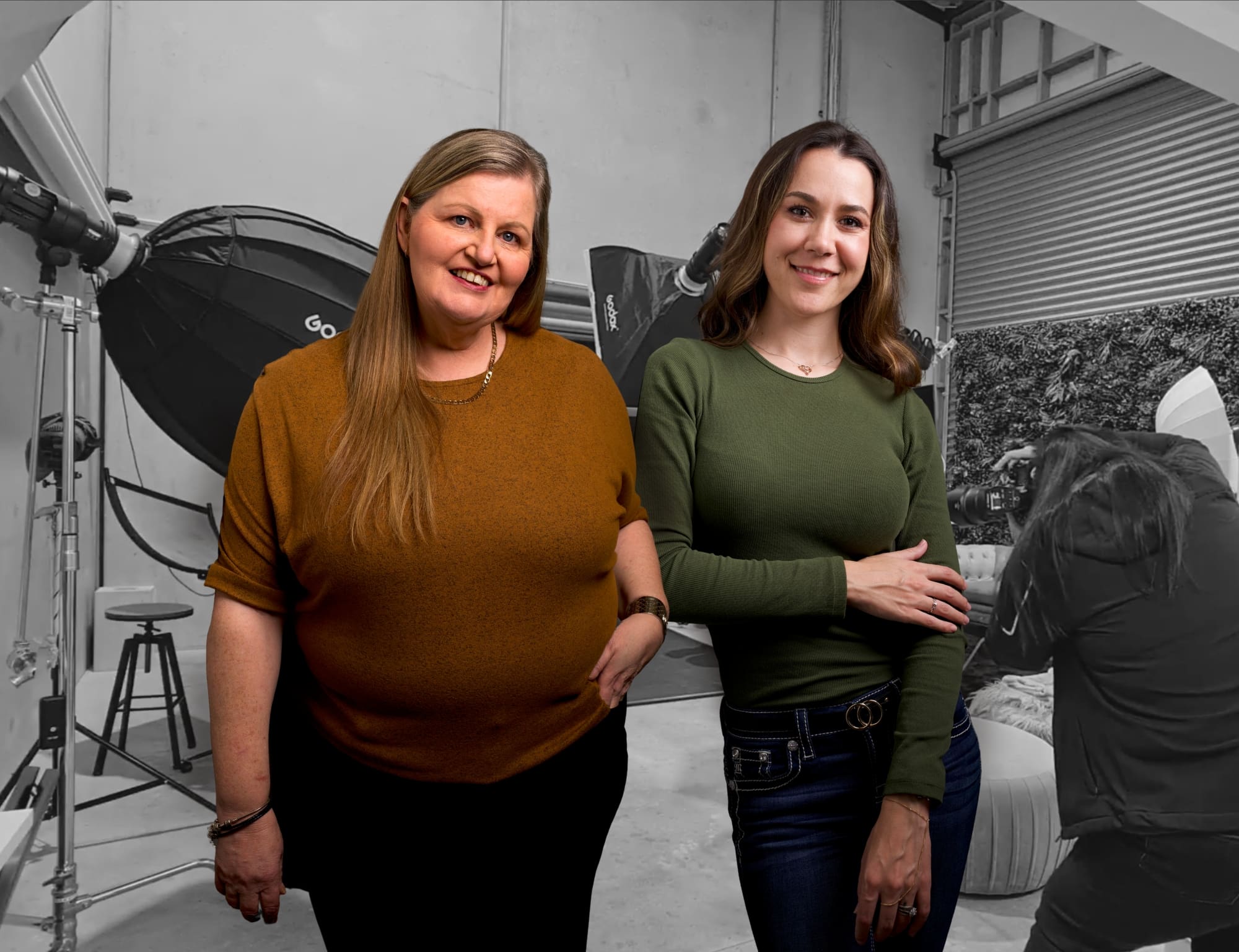 Founders of Four Stripes. Monique Human and Evie Todd